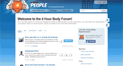 Desktop Screenshot of 4hourpeople.com